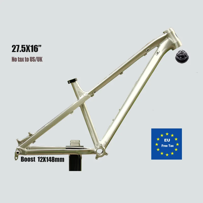 Hardtail Enduro Cuadros Rigidos Para Dh Racetrack-Cuadro De Bicicleta De  Aluminio Ultraligero, Cola Dura
