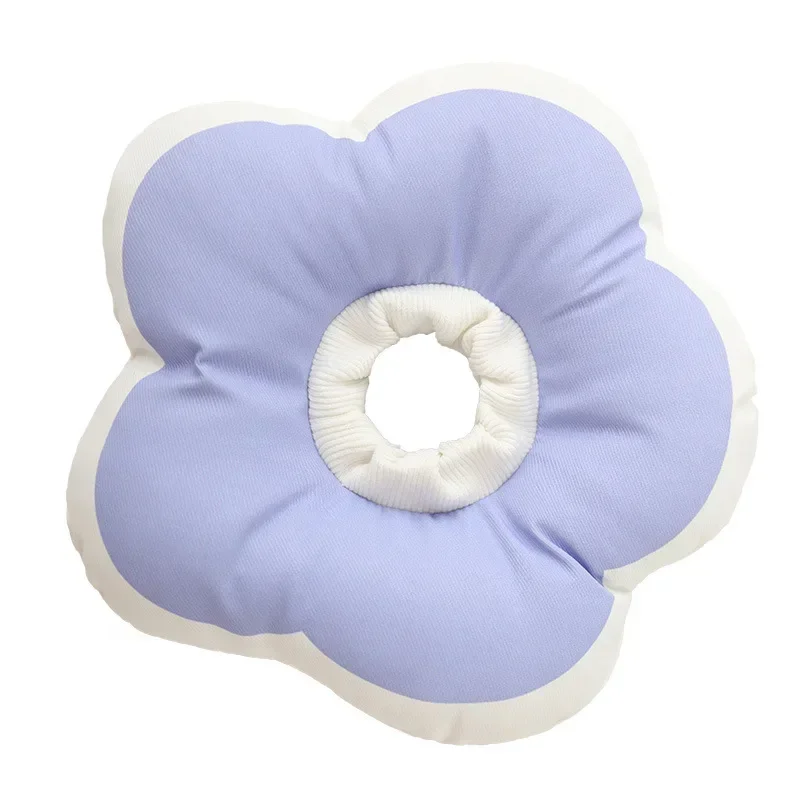 Cat Dog Recovery Collar Cute Flower Cone Elizabethan Collar for Small Medium Dogs Cats Anti-Bite Lick Adjustable Pet E-Collar 6