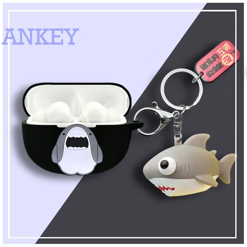 Custodia Per Oppo Enco X Protettiva Cute Cartoon Cover Bluetooth Auricolare Shell Accessori Tws Headphone Portable Encox