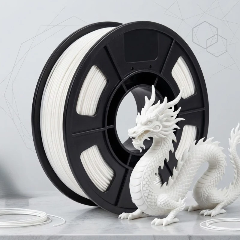 PETG 필라멘트 1.75mm, 3D 프린터 필라멘트, 치수 정확도 +/- 0.02mm, 뛰어난 강성과 오래 지속되는 인쇄 품질