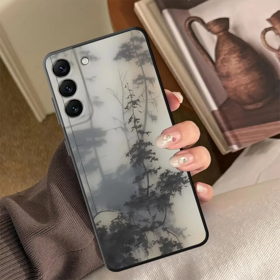 Elegant Branch Shadow Phone Case Cover