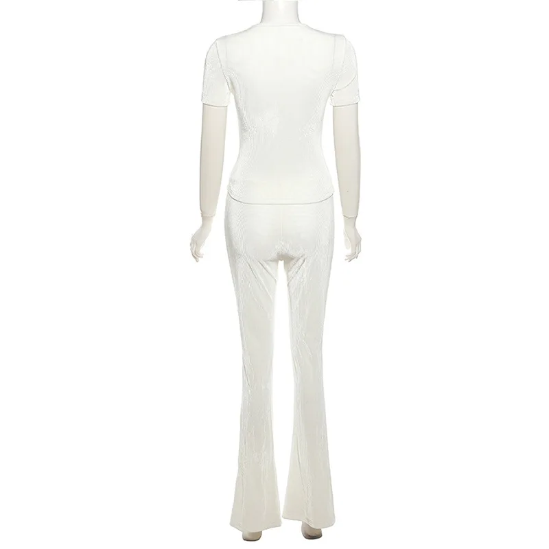 Рисунок 6 - LW базовый облегающий брючный костюм с круглым вырезом