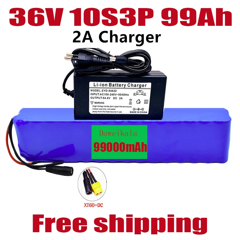 

36V Battery pack Scooter Battery Pack forXiaomi Mijia M365 36V 99000mAh Battery pack Electric Scooter BMS Board+Free Delivery