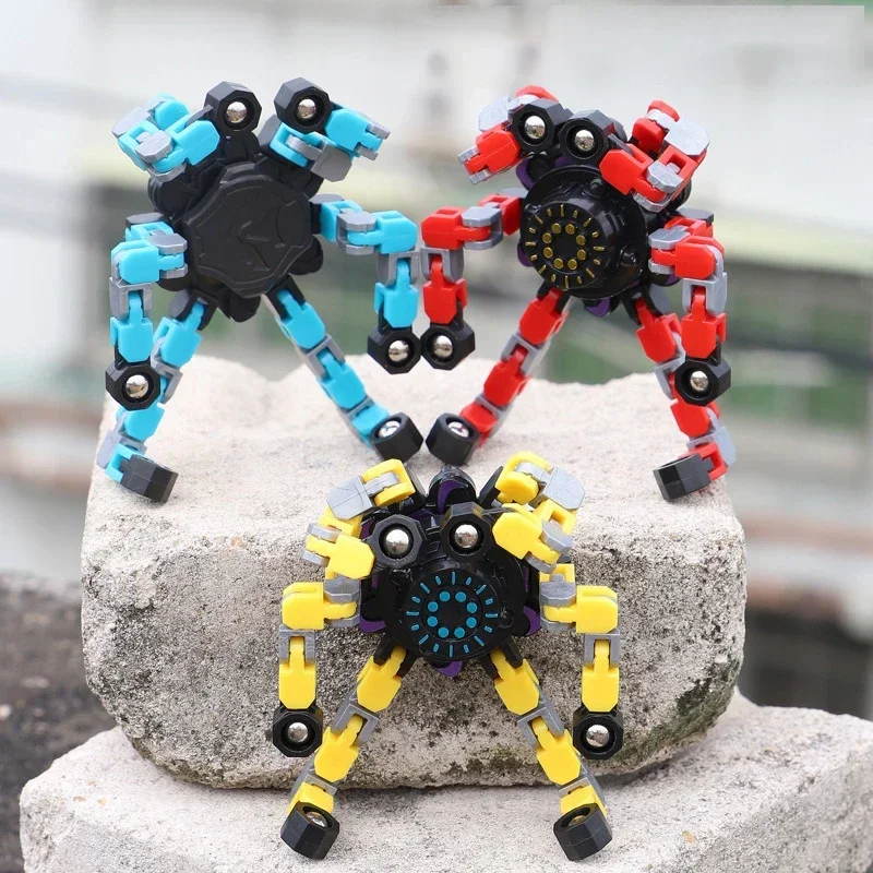 Deformed Fidget Spinner Chain Toys For Children Antistress Hand Spinner Vent Toys Adult Stress Relief Sensory Gyro Gift 6