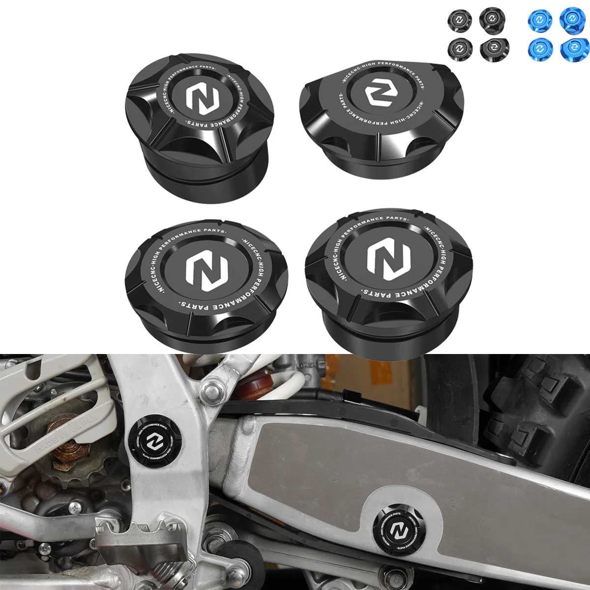 

Motocross for Yamaha YZ250 YZ 250 2016 2017 2018 2019 2020 2021 2022 2023 Aluminum Frame Hole Insert Plug Nut Cover Cap Kit