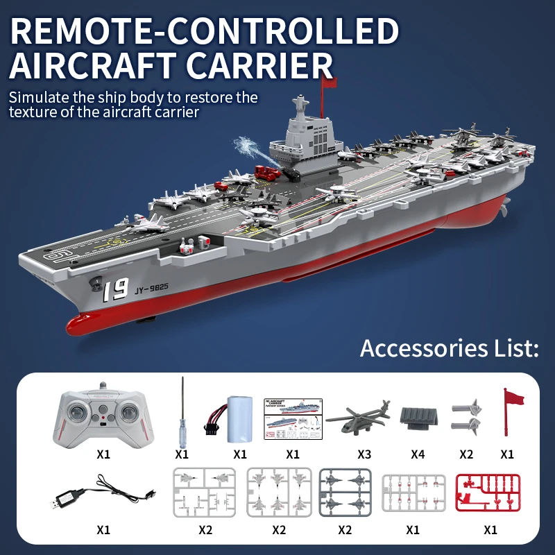 RC Battleship Bateau Télécommandé Bleu - 43.39€