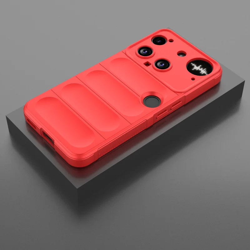 Anti-Slip Shockproof Silicone TPU Protective Back Cover