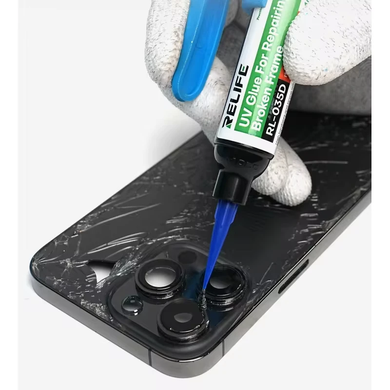 Repair UV Glue RELIFE RL-035D Repairing Broken Frame High temperature resistance and anti-aging Fast curing without whitening