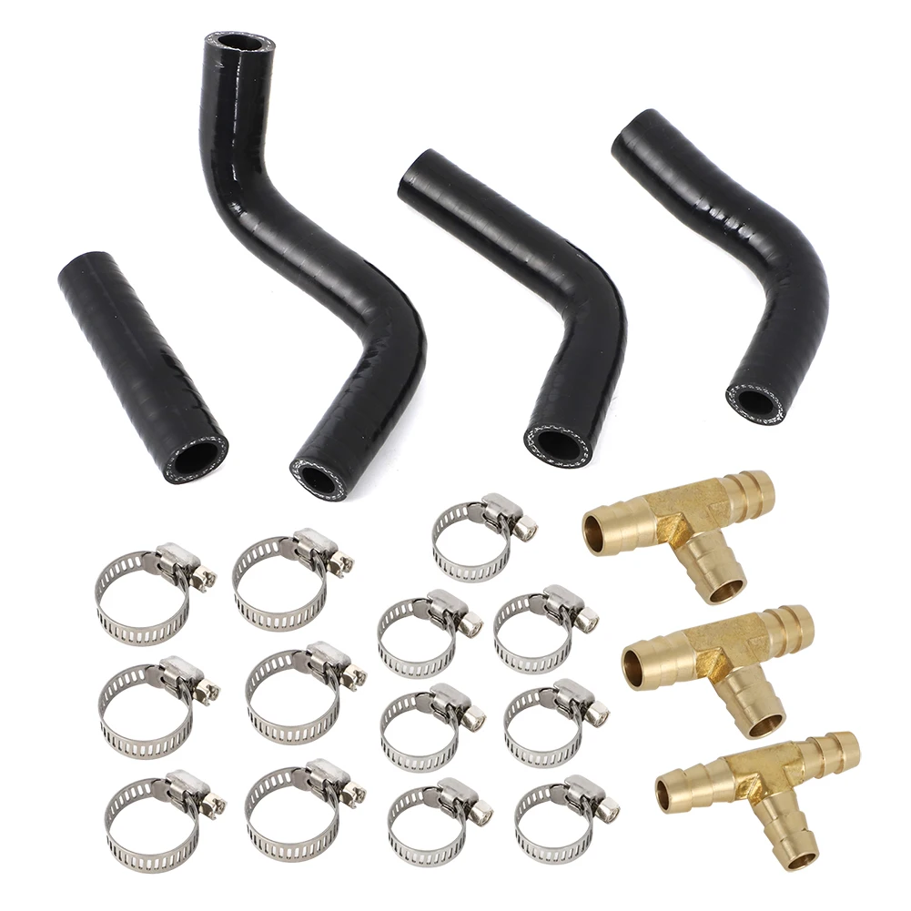 Turbo Coolant Line Repair Hose Kit 06-009-50005 For BMW X5 X6 X5M X6M E70 E71 E72 F15 F16 N63