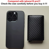 Anti Thief Rfid Credit Card Holder Smart Minimalist Wallet Men Women Slim Bank Cardholder Case Money Bag Cash Creditcard Purse 6