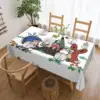 Custom Mole Krtek Cartoon Comic Rectangular Tablecloth Oilproof Table Cloth Cute Little Maulwurf Table Cover 1