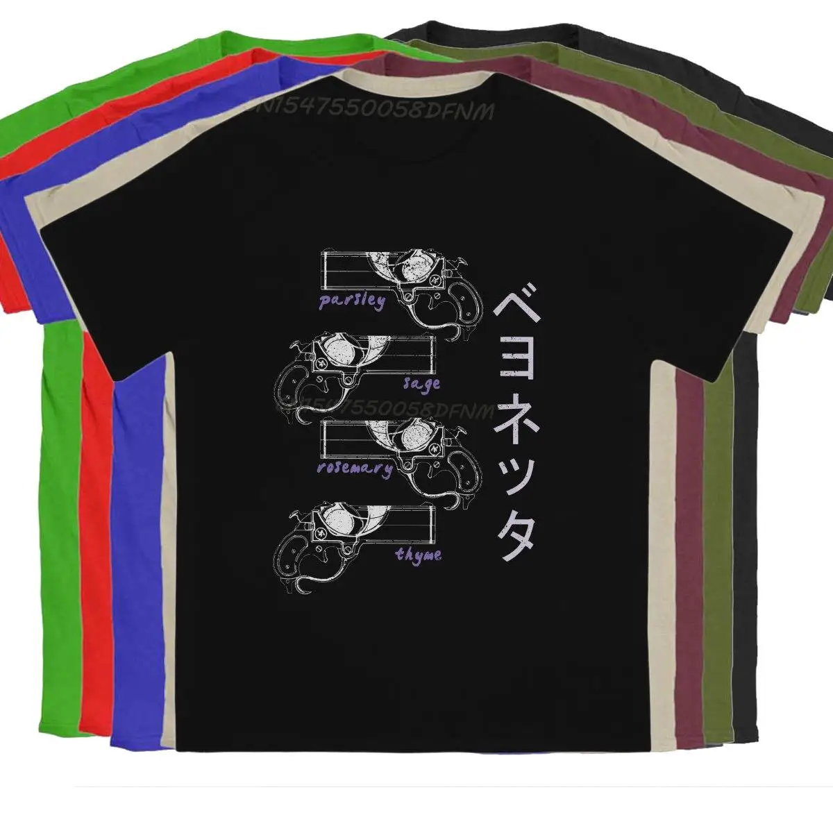 Uomo Scarface Fair Guns T-Shirt Bayonetta Act Game Kawaii Clothes Vintage Men T-Shirt Estate Nuovo Arrivo T-Shirt