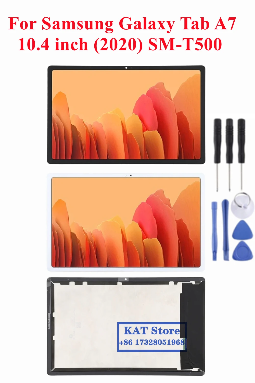 Display LCD Touch Screen digitalizador, montagem completa,