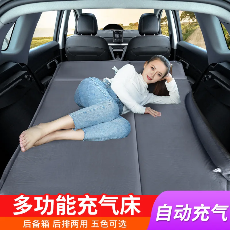 Auto Carried Automatic Inflatable Mattress SUV Special Car Middle Bed Trunk  Travel Bed Air Cushion Bed Self Mattress - AliExpress