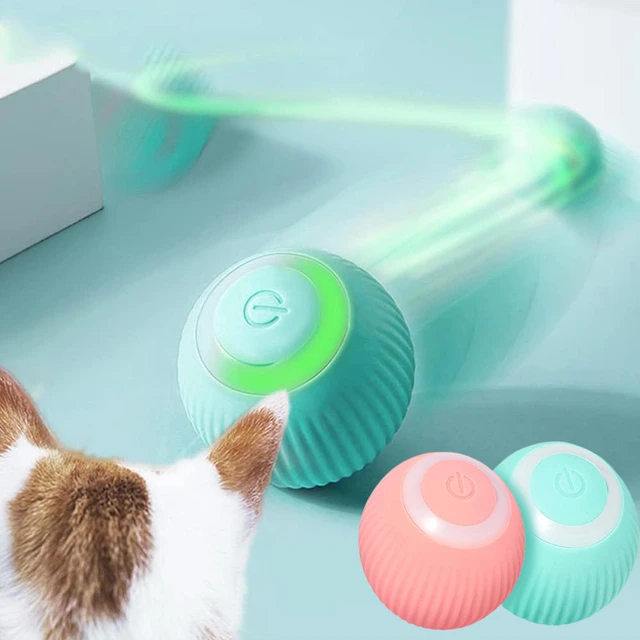 gato interativo inteligente, bola rolamento automática brinquedos