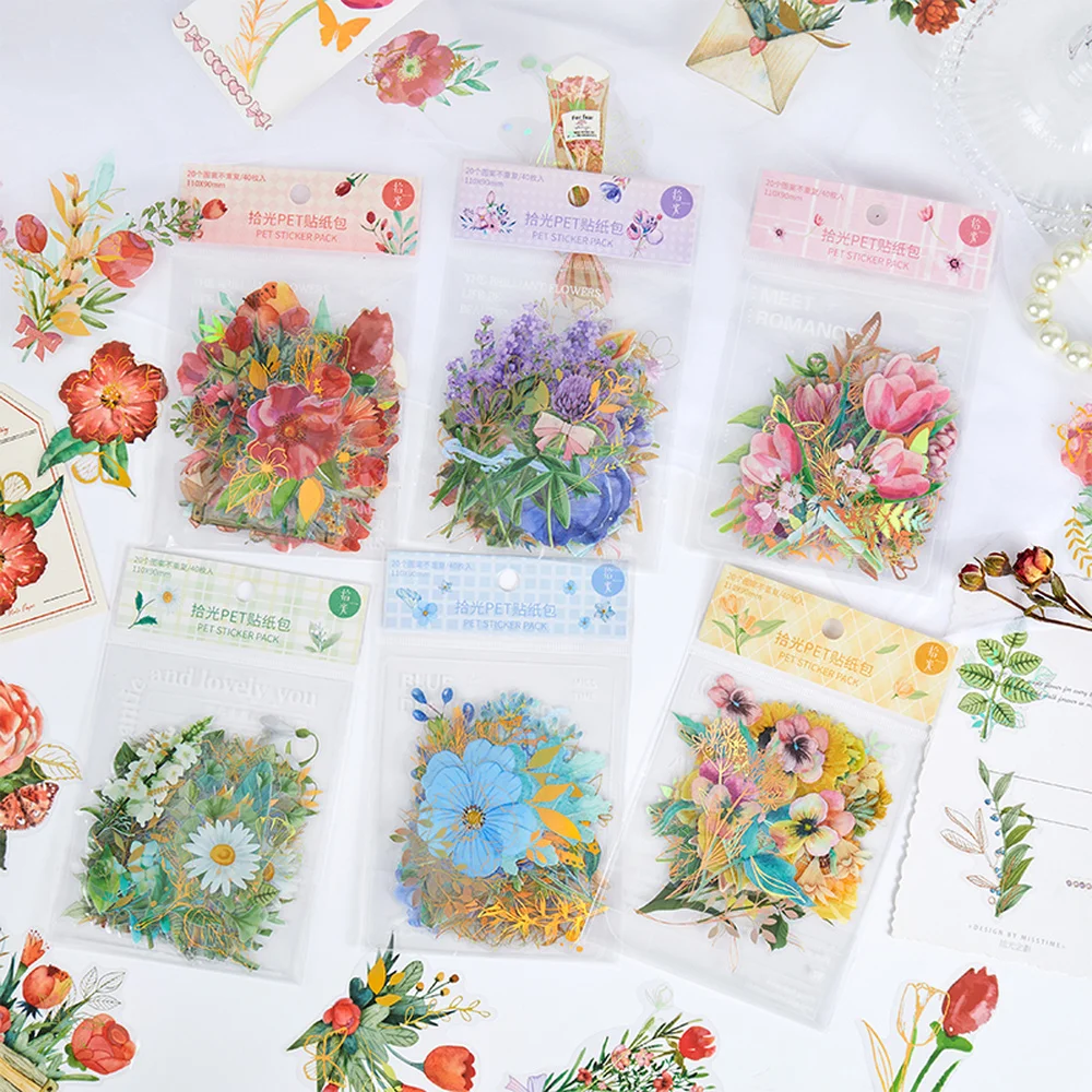 flowers stickers pack | Sticker