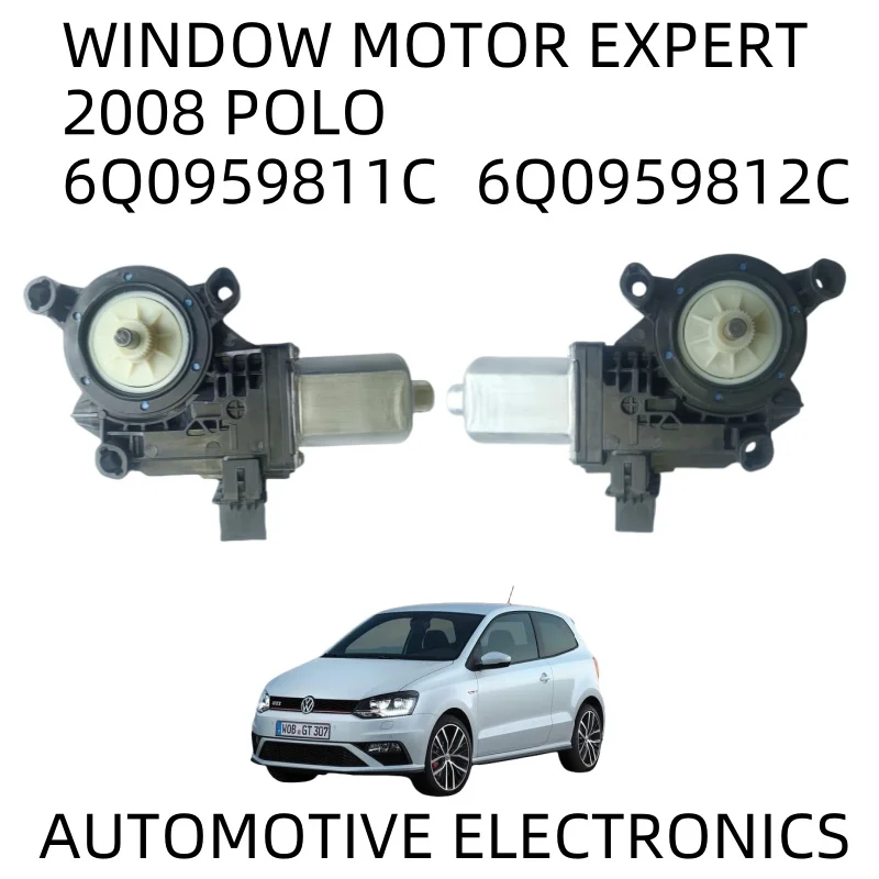 V-VW 폴로 윈도우 모터, 6R0959801D 6R0959801A 6R0959801B 6R0959802D 6R0959802A 6R0959802E 6Q0959812C 6Q0959811C 6R0959802B 2