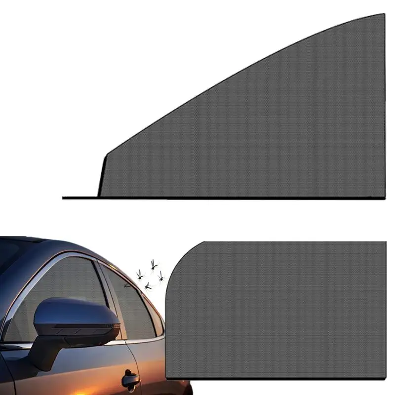 

Car Window Sun Shade wide range UV Block Auto Curtains hassle free Automotive Privacy Protection Mesh for Truck SUV Travel
