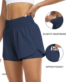 Women's 2-in-1 Workout Shorts 1