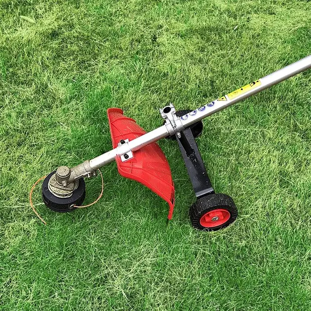 Fűnyíró Tartó Kerék 26Mm-28 Mm Gyomnövényes Segédkerekek Hordozható Húr Trimmer Kerekes Kerti Gyep Eltávolító - Image 6