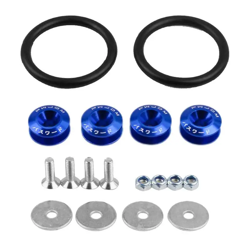 

Car Quick Release Fasteners Front Bumpers Rear Bumpers Surrounds Reinforcement Ring Reinforced Surrounding Pad Screws