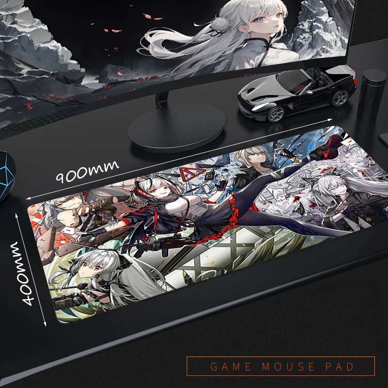 

Arknights Gabinete Mouse Pad Gamer XL Large Custom Home New Mousepad XXL Desk Mats Soft Natural Rubber Computer Table Mat