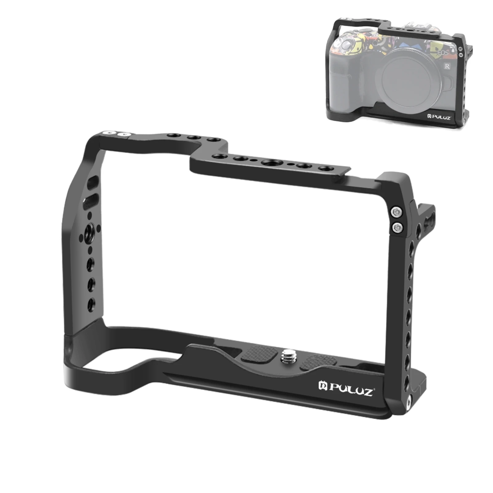 Puluz Metal Camera Cage Stabilizzatore Rig Per Accessori Per Fotocamere Canon Eos-Rp