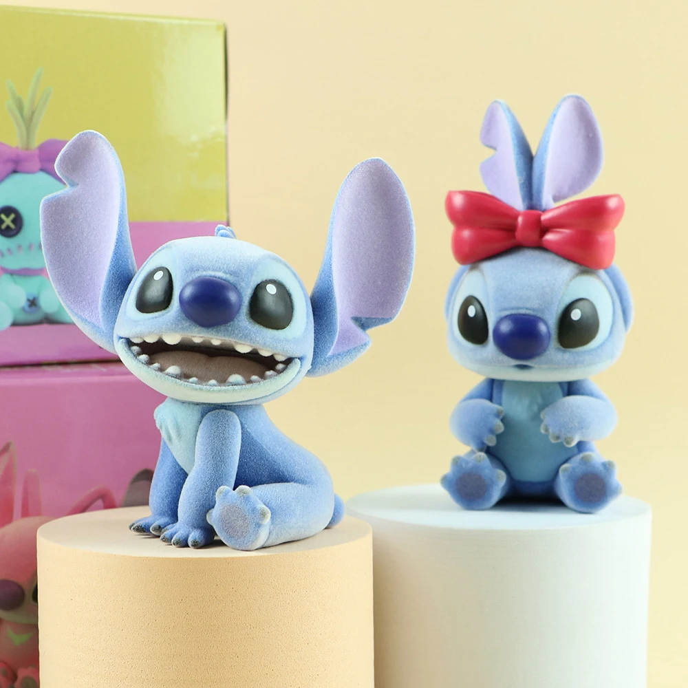 

Stitch 10Cm Figure Lilo Kawaii Anime Doll Cake Room Decorative Decoration Model Christmas Toy Gifts Figures For Girls Childrens