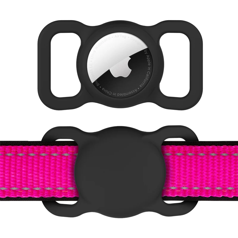 Custodia Protettiva In Silicone Per Apple Airtag Finder Dog Cat Collar Loop Compatibile Con Apple Airtag Accessori Per Animali Domestici