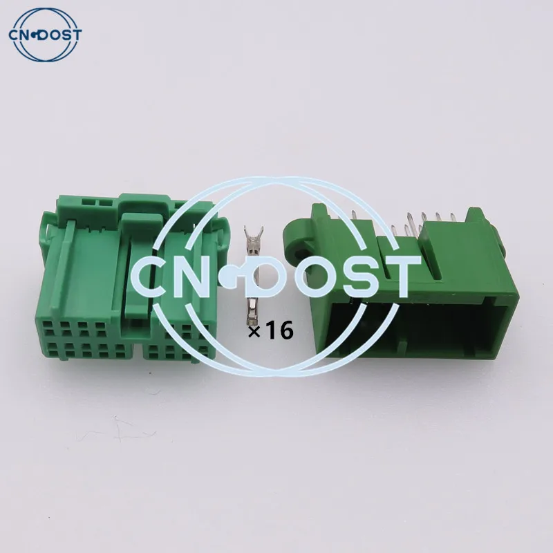 

1 Set 16 Pin IL-AG5-16S-D3C1 Auto Socket PCB Board Connector Plug For Automotive Wiring Wire Cable