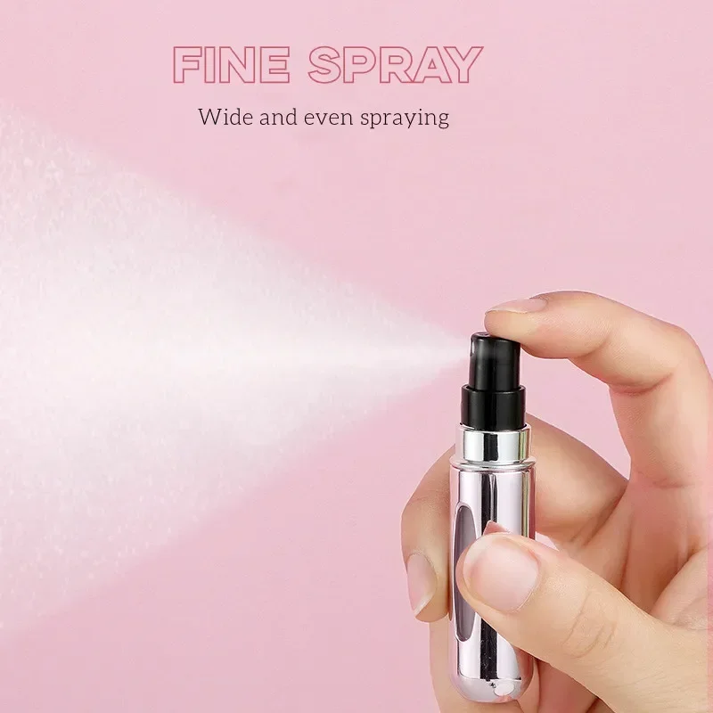 5ml Mini Portable Perfume Refill Bottle Refillable with Spray Jar Scent Pump Empty Cosmetic Containers Atomizer for Travel Tools perfume bottle perfume atomizer mini perfume bottle perfume refill bottle mini perfume atomizer refillable bottle refillable lotion bottle refillable empty bottle refillable cosmetic bottle refillable perfume bottle