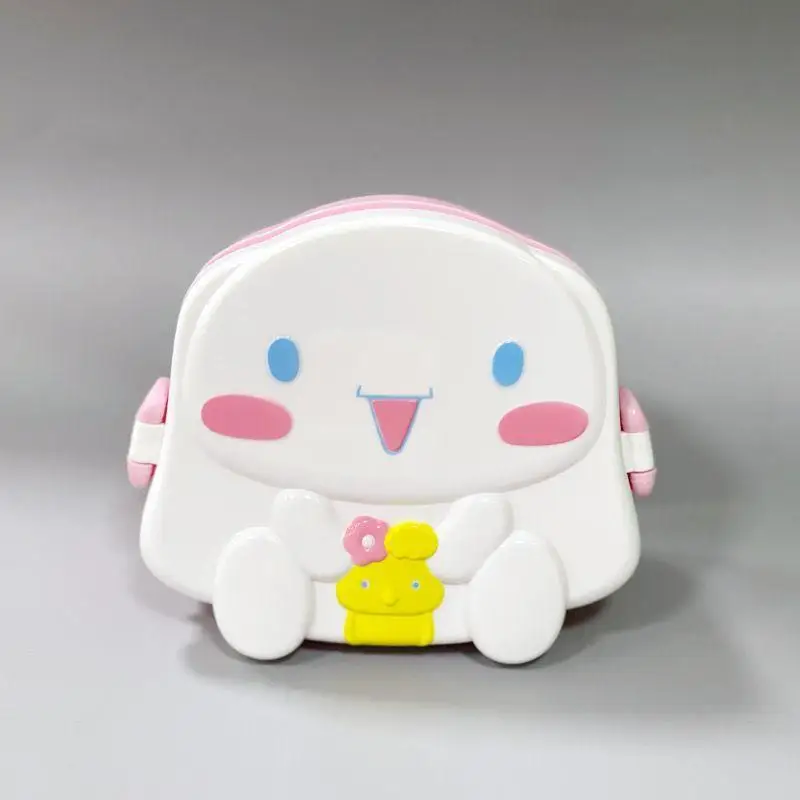 

Sanrio Kawaii Hello Kitty Storage Box Anime Cute Cartoon Portable Sealed Double-Layer Bento Box Fruit Preservation Box Girl Toy