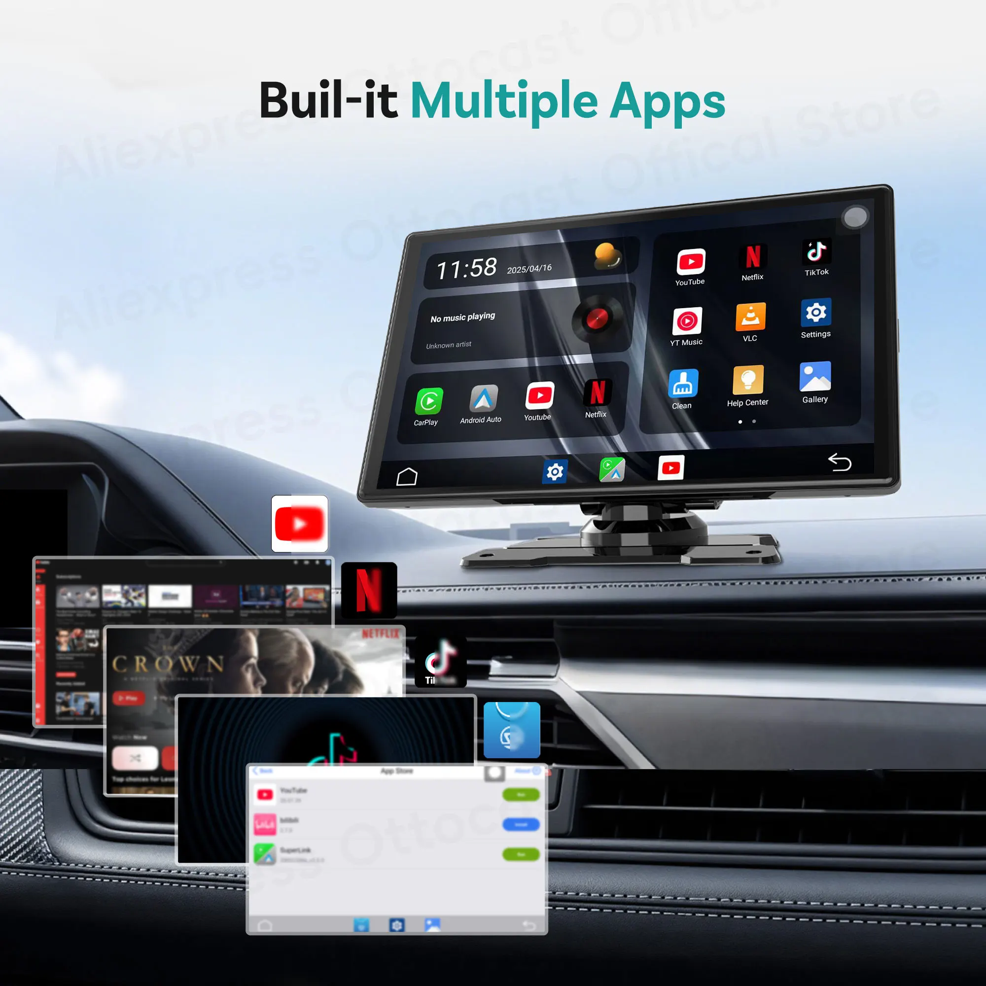 Ottocast Express Android Car Touch Screen 9