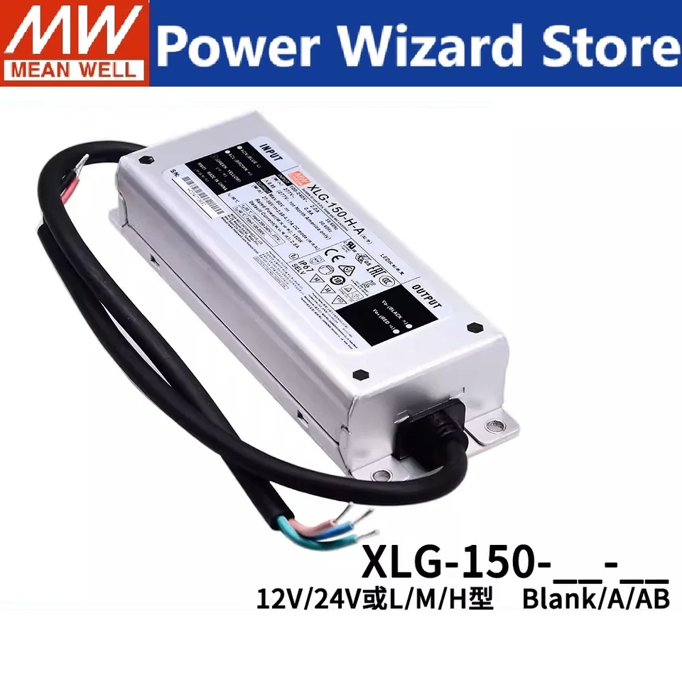 LED driver dimbare LED voeding MeanWell HLG-120H-24B 120 W 24 V/DC 5 A LED constante spanning