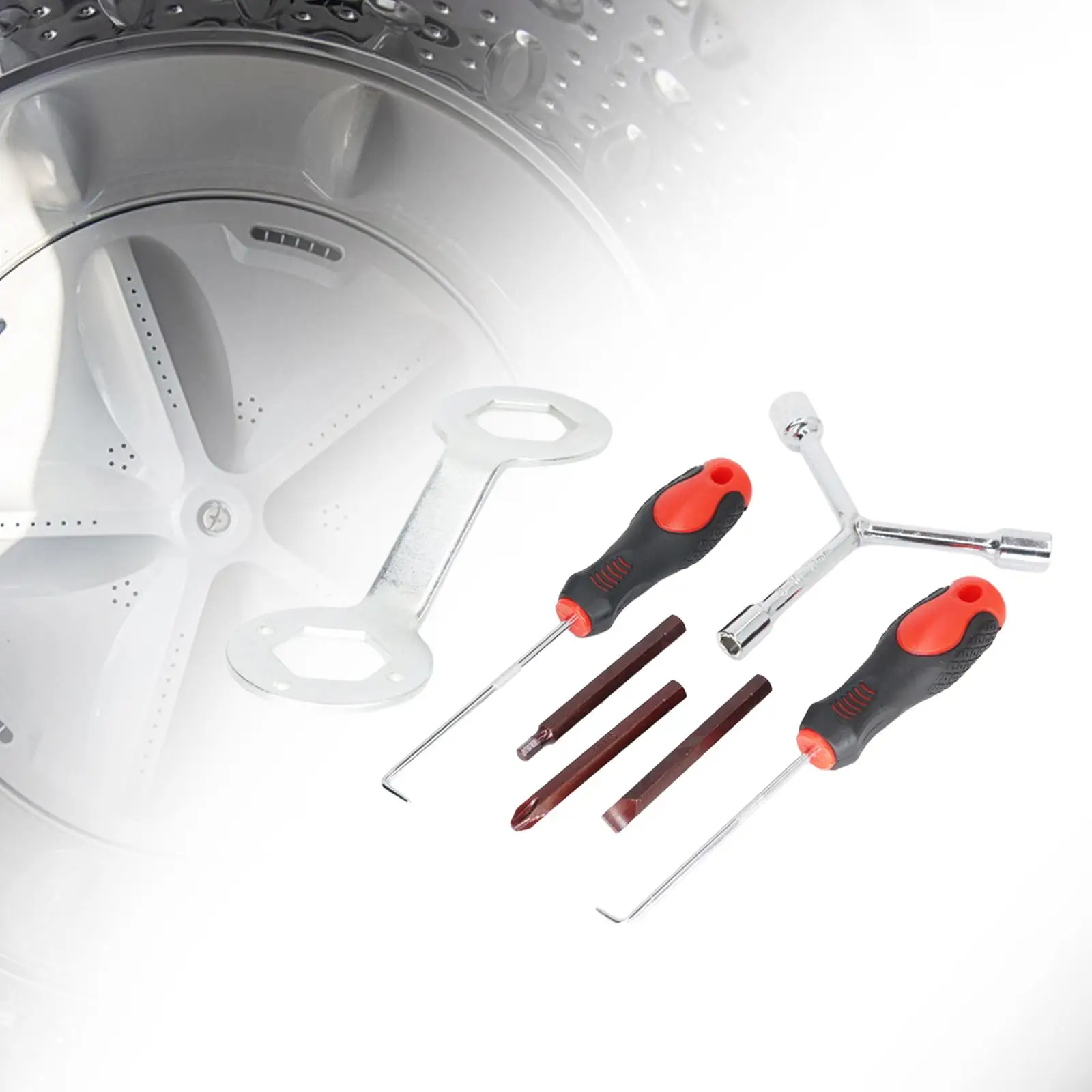 

Инструмент для ремонта стиральной машины, практичная шайба, отвертка для чистки внутреннего корпуса, ручной инструмент, шестигранный ключ для прачечной, гостиницы, дома