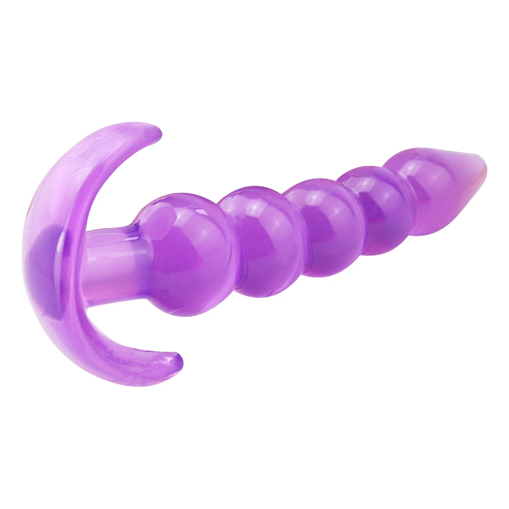 Anal Plug Soft Silicone Asshole Plug Prostate Massager Unisex Adult Ladies Sex Toys