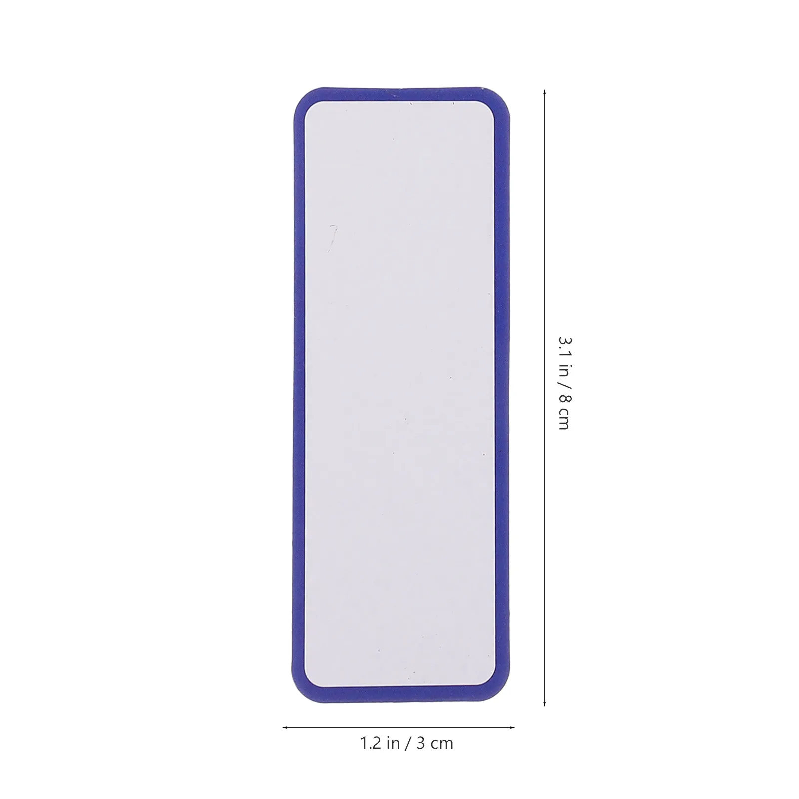 27pcs 드라이 지우기 자석 라벨 냉장고 스티커 화이트 보드 이름표 재사용 가능한 메모 보드 마커 지울 수있는 메시지 카드
