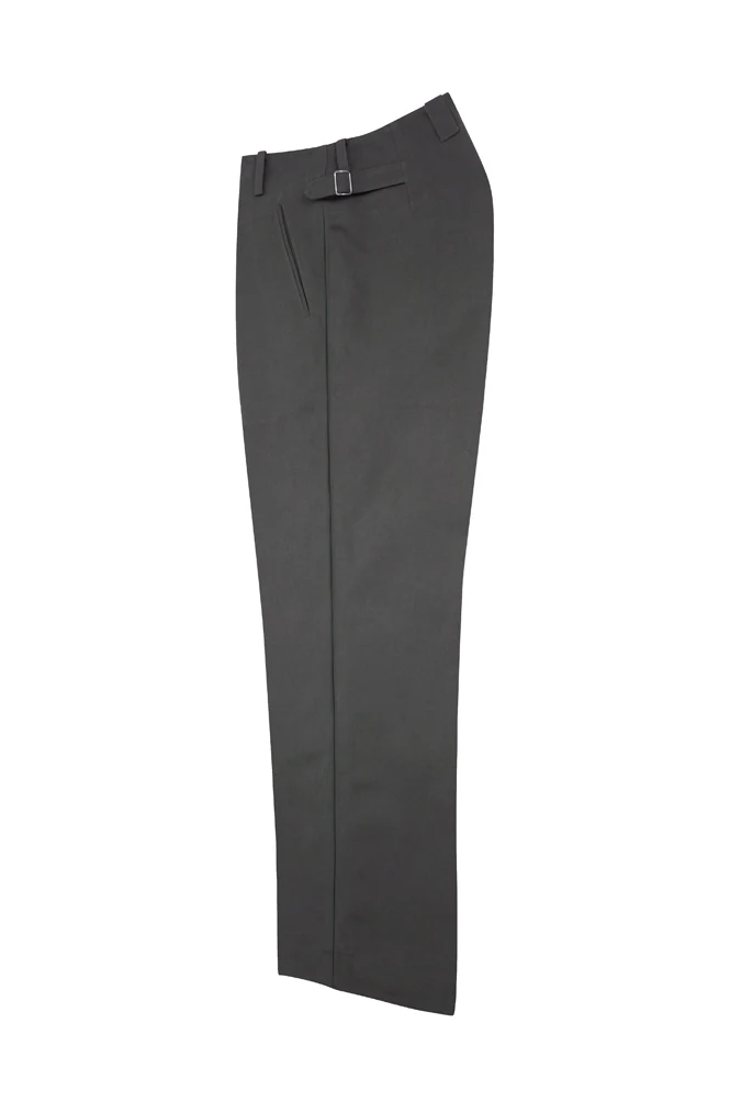 

GUDD-015 WWII German Elite Elite Stone Grey Gabardine Straight Trousers