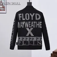 Ensemble deux pièces en pur coton pour homme, marque de mode de luxe léger Plein Skull, style punk, printemps et automne, ensemble de fête hip-hop, sports de plein air 3