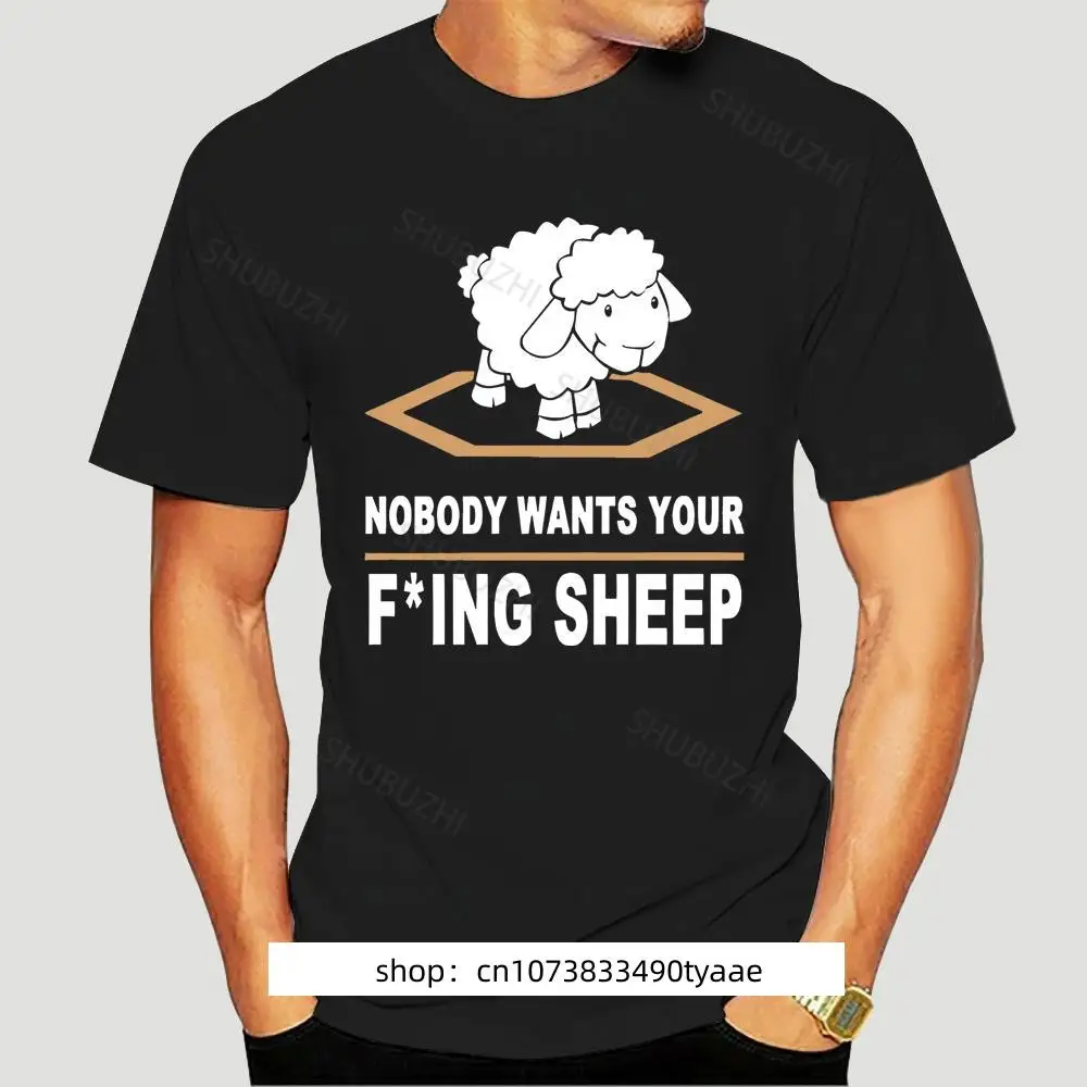 Shist Storenobody Vuole Il Tuo Fing Sheep T Shirt Game Shirt Gaming Setters Of Catan Top Larghi Per Lui Plus Size Teeshirt