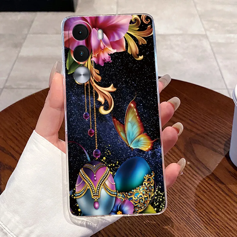 Aesthetic Cute Cat Soft Silicone Transparent Phone Case