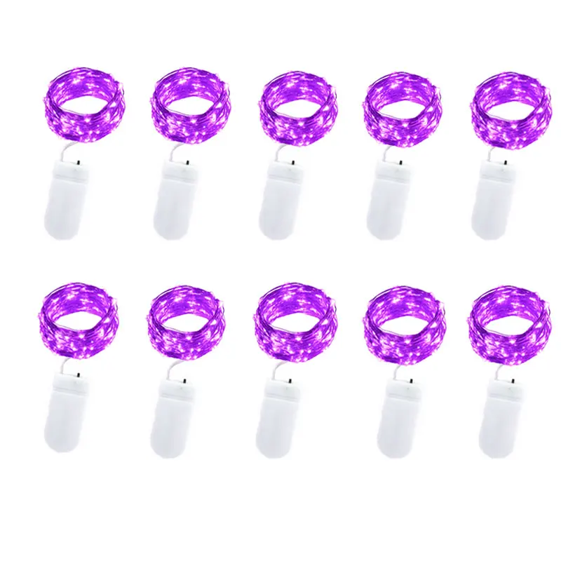 

Home Decor Holiday Lighting Copper Wire LED String Lights 10pcs Christmas Fairy Lamp for Garland Garden Wedding Party Decoration