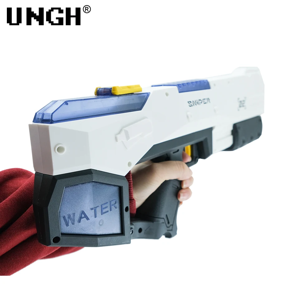 UNGH 280/450ml Electric Water Spray Automatic Water Gun Absorption Large Capacity High Pressure Summer Play Interactive Game Toy