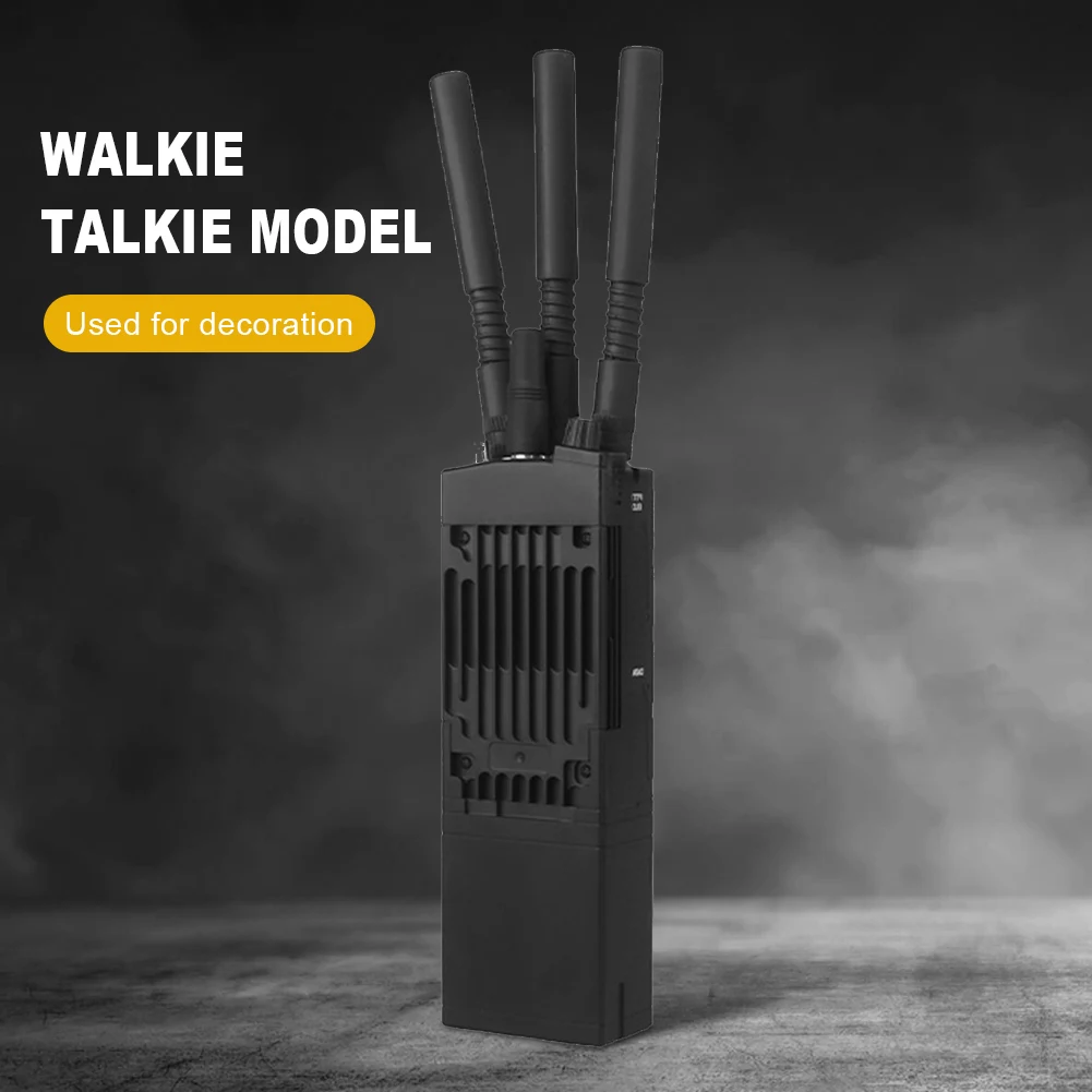 MPU5 Dummy Model Radio Case DIY Walkie-Talkie Transceiver Interphone Models Detachable Handheld Transceiver Outdoor Film Walkie Talkie Bag Walkie Talkie Headset Adapter