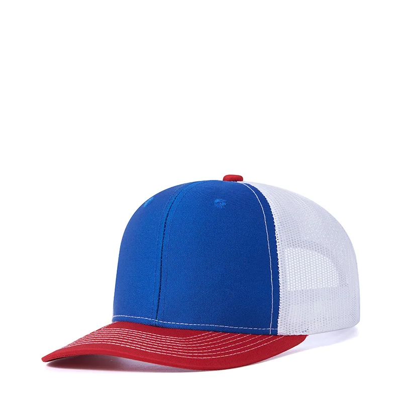 Men Mesh Baseball Cap Ajustable Truck Hat Summer Sunshade Fishing Driving Camping Travel Suncap Sport Simple Headwear Male Women 4