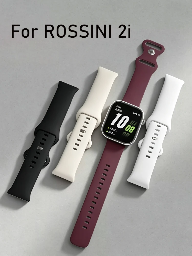 Sport Silicone Smartwatch Strap - Durable and Comfortable Wristband for Active Lifestyles
