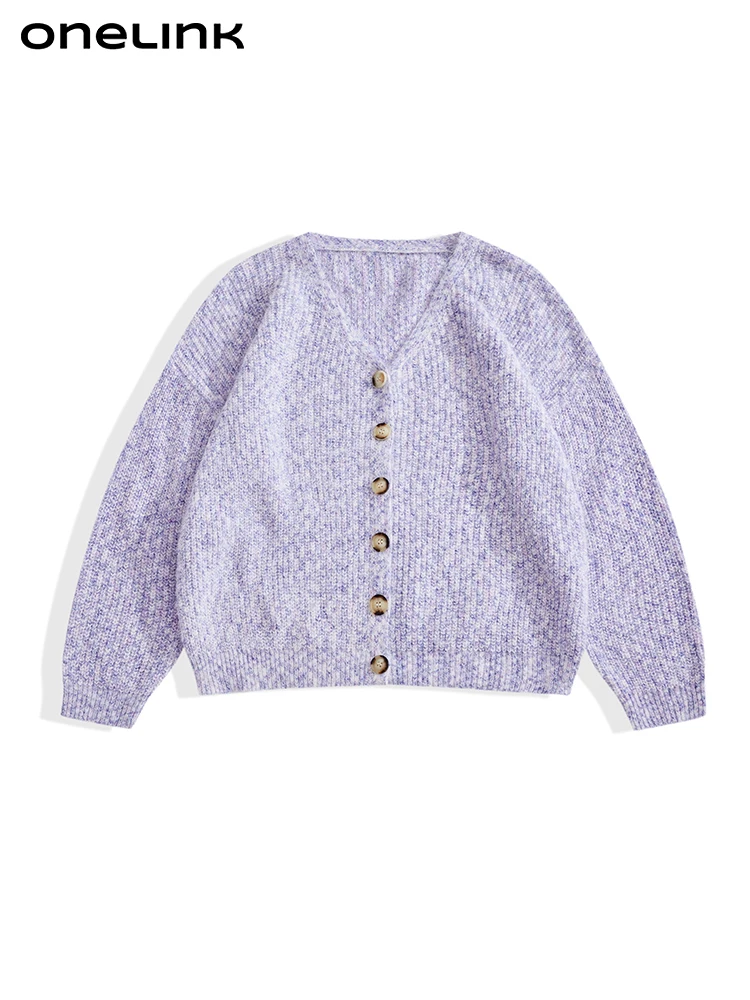 onelink-cardigan-de-talla-grande-para-mujer-sueter-de-punto-de-lana-de-ciervo-marten-morado-claro-lavanda-botones-otono-e-invierno