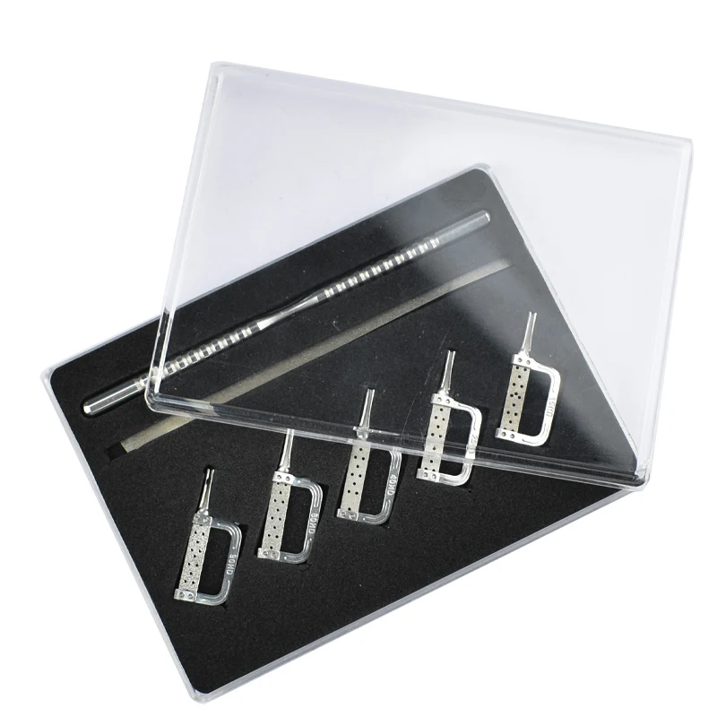 

1Box Dental Orthodontic Interproximal Enamel Reduction Handle Automatic Strip Slicing Dentistry Polishing Set