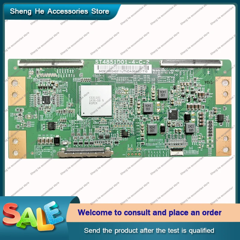 Free Shipping original 55inch ST4851D01 4 C 2 ST4851D01 logic board