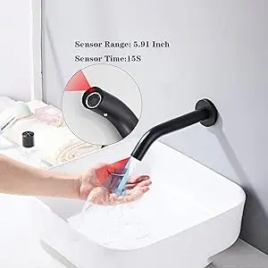 Wall mounted Motion Sensor Faucet
